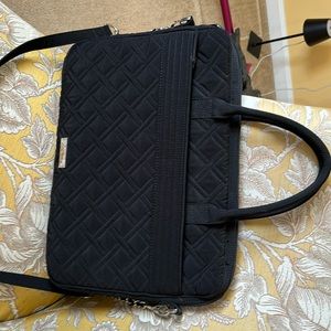 Black Vera Bradley laptop bag.